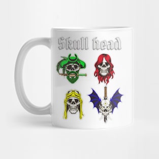 skull retro Mug